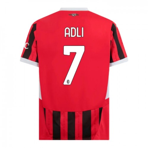 Fotbollskläder AC Milan Adli 7 Hemmatröja 2024-25 - Kortärmad Fotbollskläder AC Milan Adli 7 Hemmatröja 2024-25 - Kortärmad